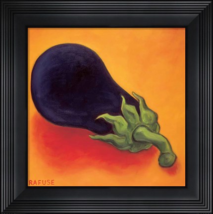 Framed Eggplant Print
