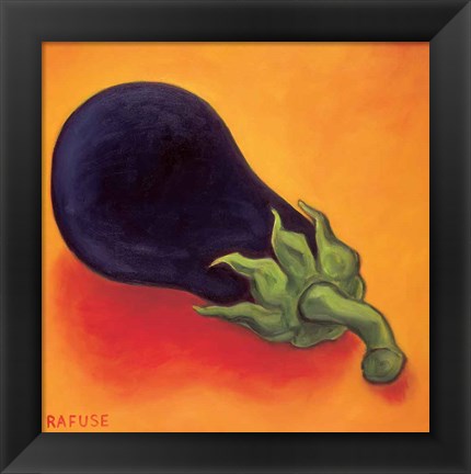 Framed Eggplant Print