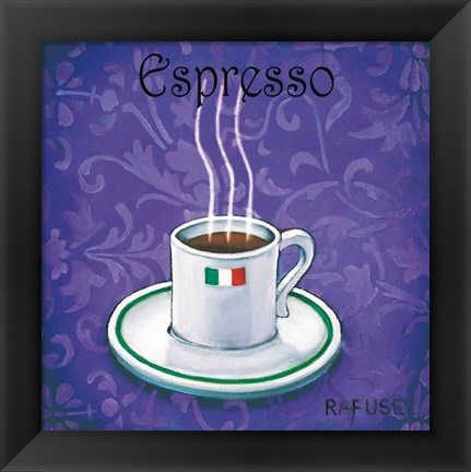 Framed Espresso Print