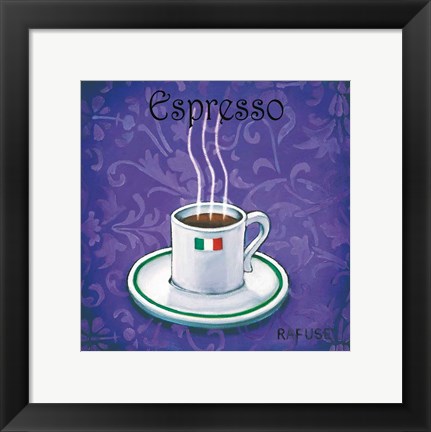 Framed Espresso Print