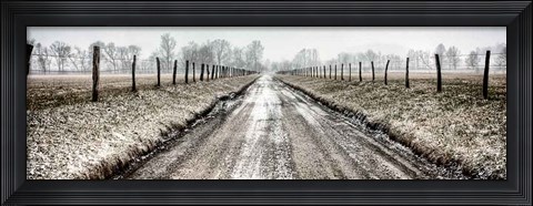 Framed Picket Path Print