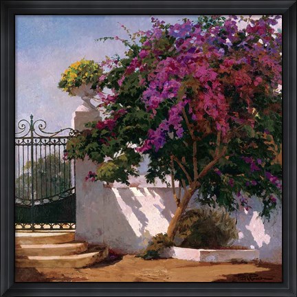 Framed Menorca Home Print