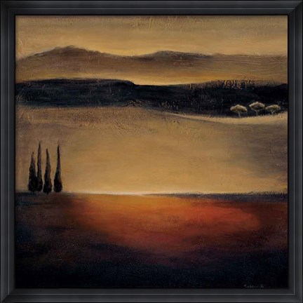 Framed Puesta Del Sol Print