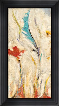 Framed Flores I Print