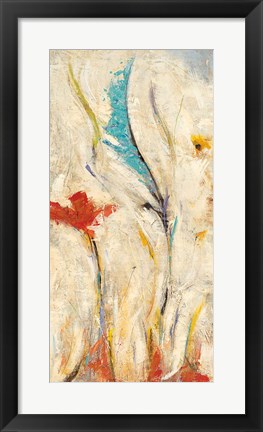 Framed Flores I Print
