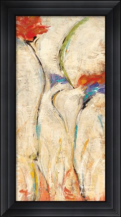 Framed Flores II Print