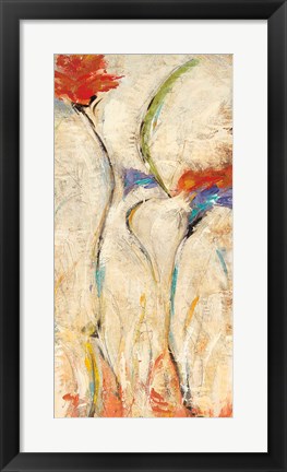 Framed Flores II Print