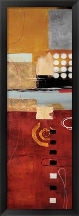 Framed Abstract &amp; Natural Elements I Print