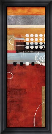 Framed Abstract &amp; Natural Elements II Print