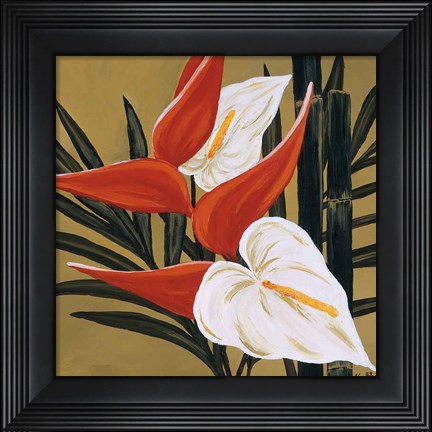 Framed Sun Kissed III Print