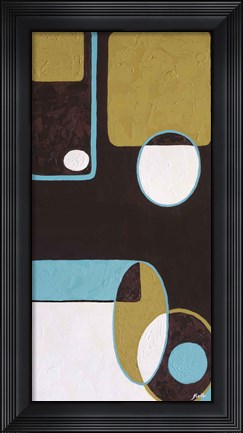 Framed Effervescence II Print