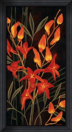 Framed Tropical Glow Print