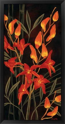 Framed Tropical Glow Print