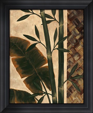 Framed Temperate Flora Print