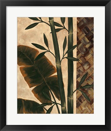 Framed Temperate Flora Print