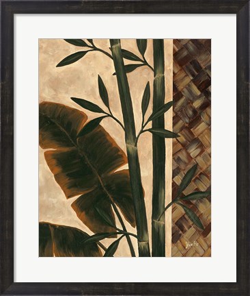 Framed Temperate Flora Print