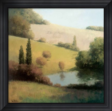 Framed Inspired Hillsides I Print