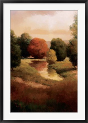 Framed Summer&#39;s Passage II Print