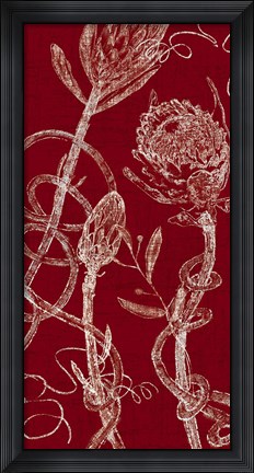 Framed Prose And Verse III Print