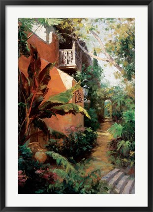 Framed Camino Hermoso I Print