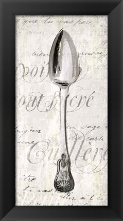 Framed Decoative Spoon Print