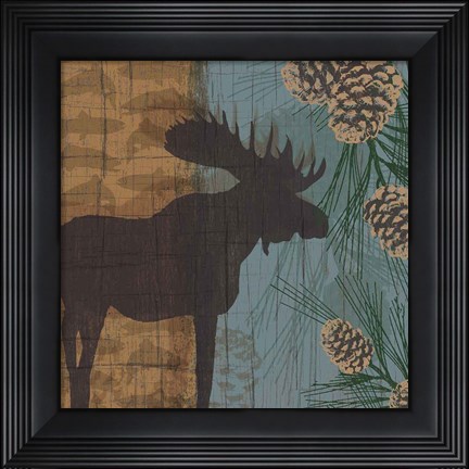 Framed Yellowstone Park II Print