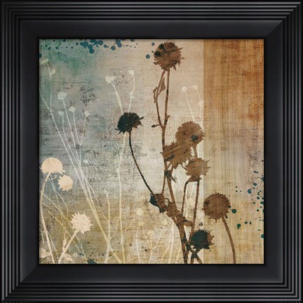 Framed Organic Elements I Print