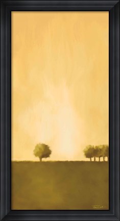 Framed Cluster of Trees II Print