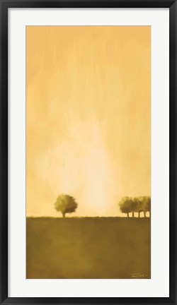 Framed Cluster of Trees II Print