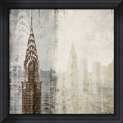 Framed Edifice I Print