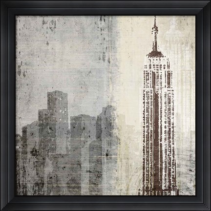 Framed Edifice II Print