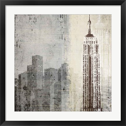 Framed Edifice II Print