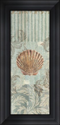 Framed Seaside Heirloom I Print