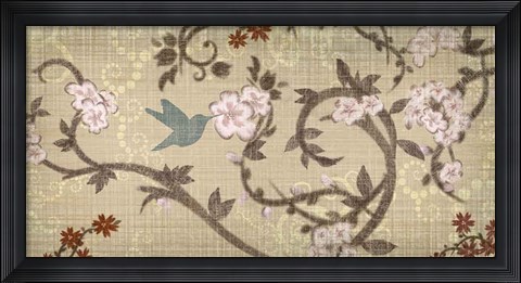 Framed Songbird II Print