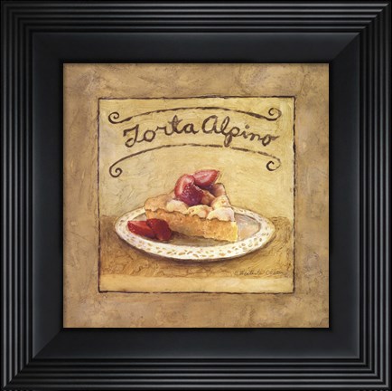Framed Torta Alpino Print