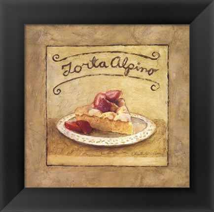 Framed Torta Alpino Print