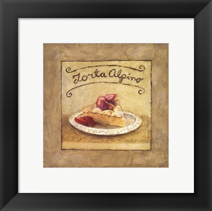 Framed Torta Alpino Print