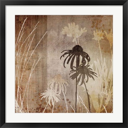 Framed Floral A Print