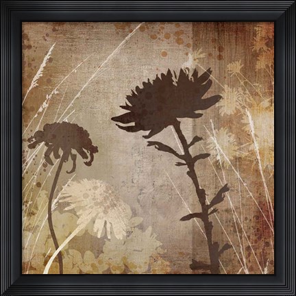 Framed Floral B Print