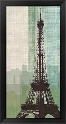 Framed Eiffel Tower II Print