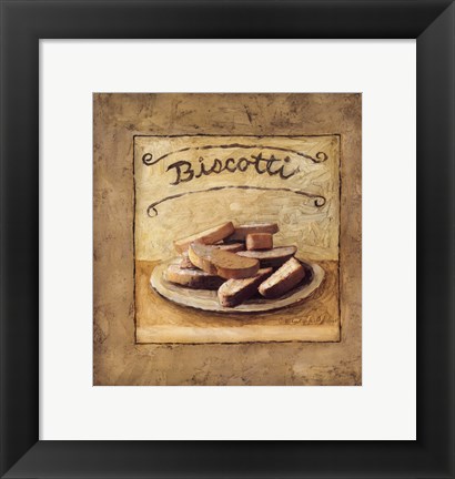 Framed Biscotti Print