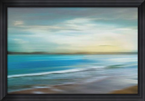 Framed Ocean Plains Print