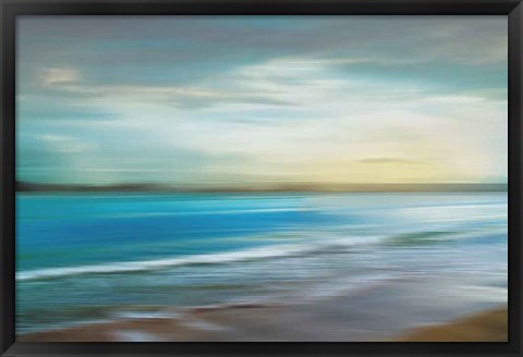 Framed Ocean Plains Print
