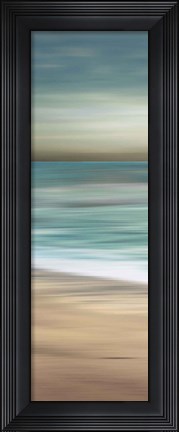 Framed Ocean Calm I Print