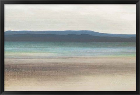 Framed Peaceful Beach Print