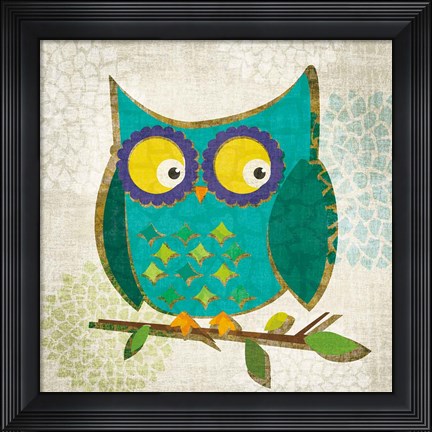 Framed Who&#39;s Hoo I Print