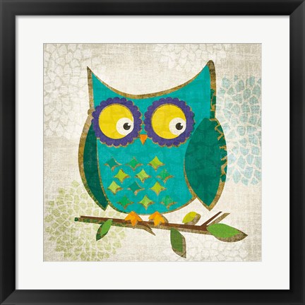 Framed Who&#39;s Hoo I Print