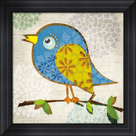 Framed Chirpy Print