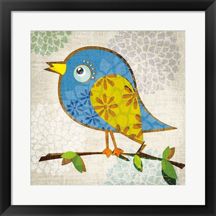 Framed Chirpy Print