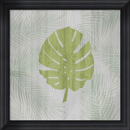 Framed Palm Leaf Print